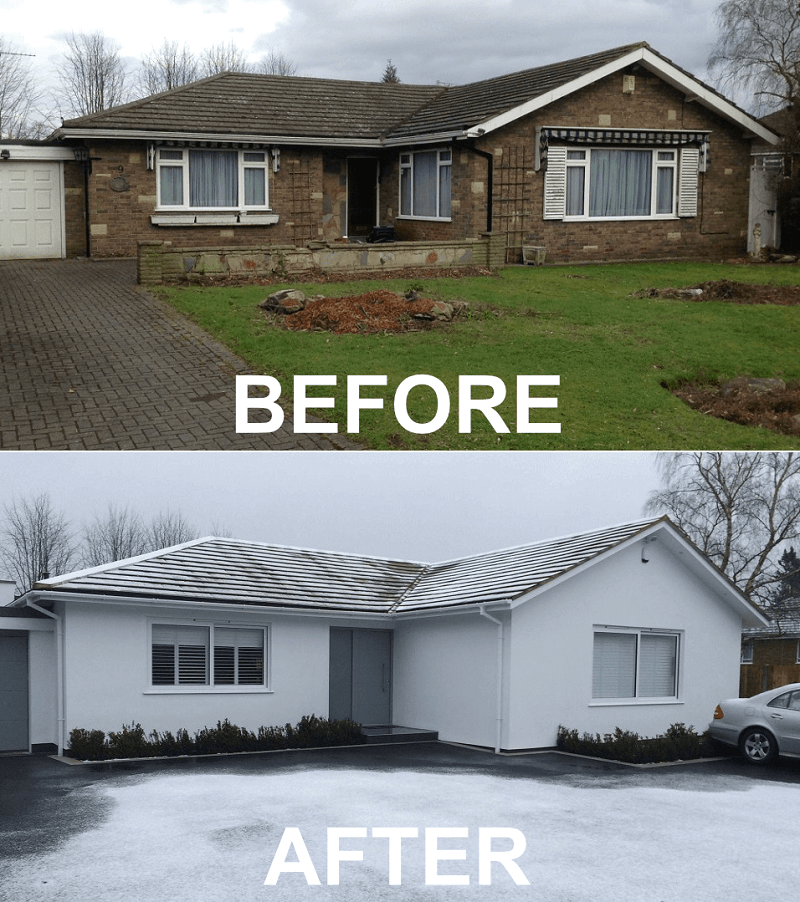 Bungalow renovation and modernisation